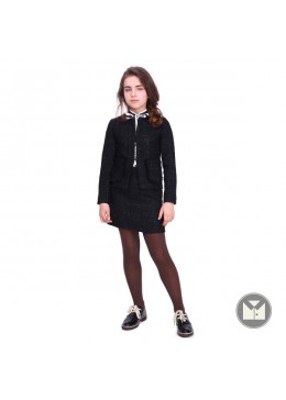 Timbo черный школьный костюм для девочки Lindsay K051703